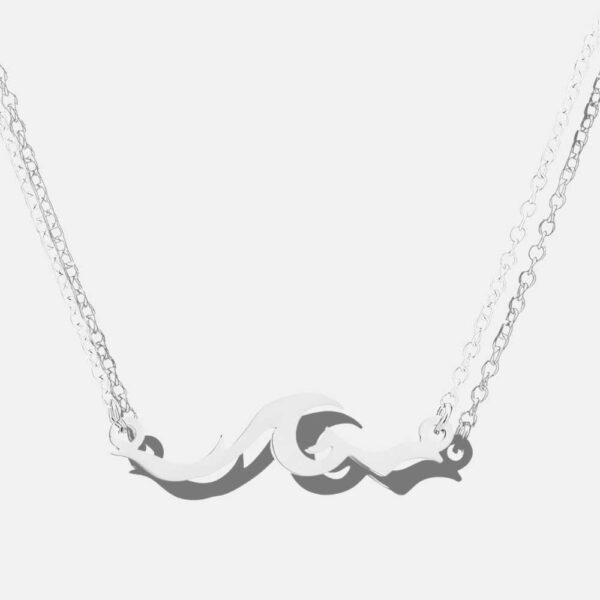 image_17 Přívěsek se znamením zvěrokruhu Ryby, stříbro akahi