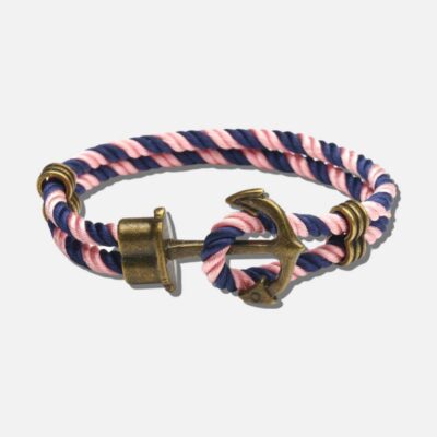 image_39 Náramek s kotvou v tmavě modré barvě POLU MOANA